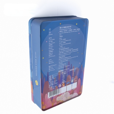 Leuk Plastic de Dekkingskoord 110Dx198Hmm van Metaaltin boxes storage airtight round