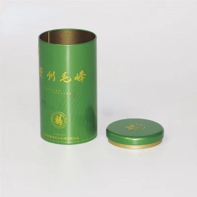 De stapelbare Kleine Thee Tin Container Empty Round Coffee kan Opslag
