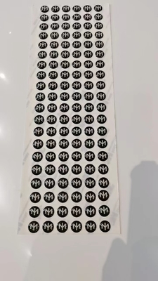 De duidelijke Overdrukplaatjes van het de Stickersgel van de Epoxyharskoepel voor Epoxyvloerentuimelschakelaars