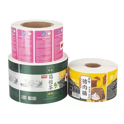 Van het Etiketstickers van de lippenstiftmake-up de Fles van het de Stickersglas Voor het drukken geschikte Permanente Vinyl Verpakking