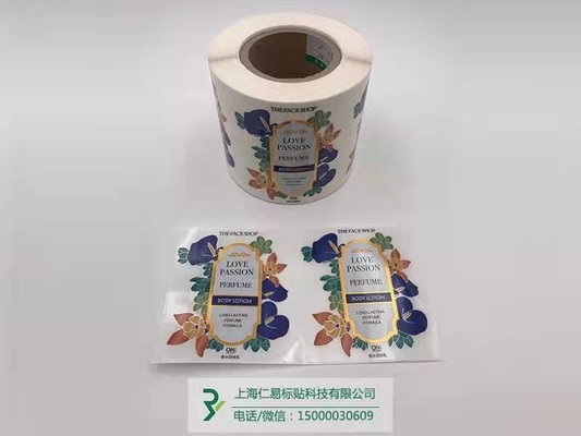 Maat van de de Drukluxe van het Schoonheids Kosmetische Etiket van de de Bedrijfs voedingsmiddelenlipgloss Stickers
