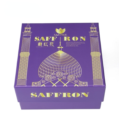 50ml de Doos van het saffraankruid om het Tin van Kaarstin jar tin aluminum tea