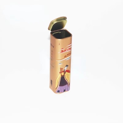 Het lege Tin Matte Rose Gold 5ml 10ml 20ml 30ml 50ml 60ml 80ml 100ml van het Lippenpommadealuminium