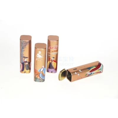 Het lege Tin Matte Rose Gold 5ml 10ml 20ml 30ml 50ml 60ml 80ml 100ml van het Lippenpommadealuminium