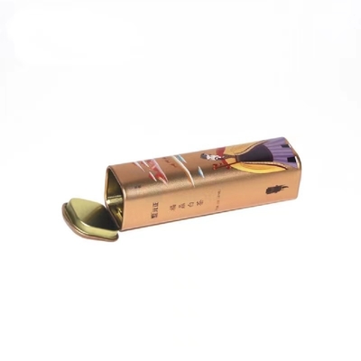 Het lege Tin Matte Rose Gold 5ml 10ml 20ml 30ml 50ml 60ml 80ml 100ml van het Lippenpommadealuminium