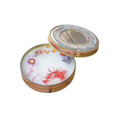 Van de de Theedoos van Tin Box Packaging Gift Square van de metaalchocolade Gedrukte de Luxedouane