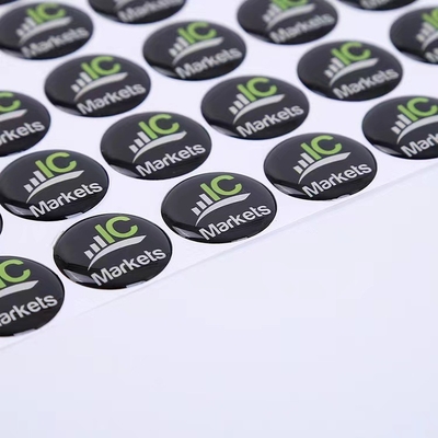 Fabrikant Overkoepeld Die Cut Stickers van het HUISDIEREN de Zelfklevende Epoxyetiket