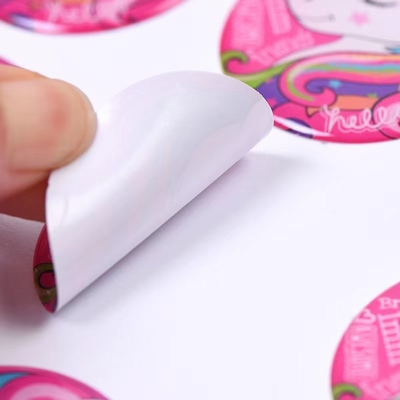 25mm van de Stickerleveranciers van de Cirkel het Epoxykoepel PE pp 3d Waterdichte HUISDIER van pvc