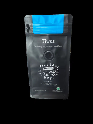 Ritssluitings Plastic Zak die Plantaardige Gerecycleerde Transparante Resealable de Ritssluitingszakken verpakken van 150g