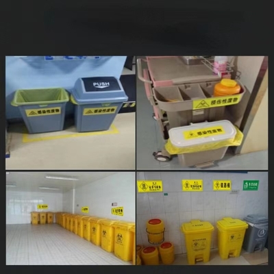 De glanzende Vinyl het Supplementfles van de Stickergezondheidszorg etiketteert Glanzende Pantone Gouden Druk