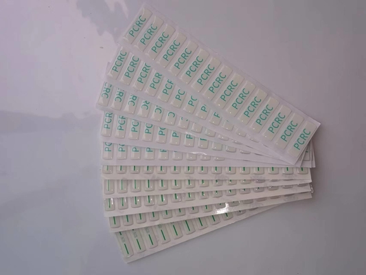Het vinyl Epoxykristal van de de Deklaag Zelfklevende Volledige Kleur van de Stickerdruk