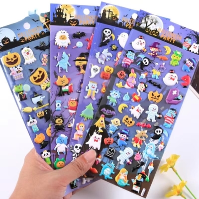 Holografisch Glanzend van de Stickerbladen van de Matrijzenbesnoeiing van de de Jonge geitjeszwangerschap Transparant Leuk Decoratief de Babydocument