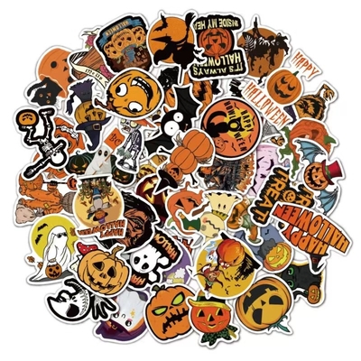 De grappige Kus sneed van de Douanepvc van het Stickerblad Zelfklevende Vorm Verwijderde de Stickerdruk