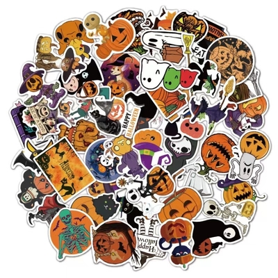 De grappige Kus sneed van de Douanepvc van het Stickerblad Zelfklevende Vorm Verwijderde de Stickerdruk