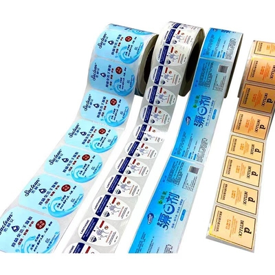Gouden Echte Veilige Voor het drukken geschikt van douanelogo packaging hologram label sticker