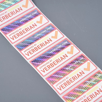 De gepersonaliseerde 3d van de het Etiketverbinding van de Hologramsticker van de de Pasverbinding Waterdichte Nietige Veiligheid