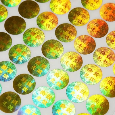 De anti Valse Veiligheid van het Stickerkn95 Hologram etiketteert Anti het Vervalsen Oplossingentechnologie
