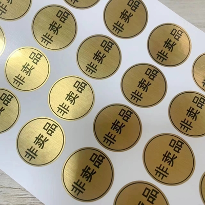 De aangepaste Druk van de Hologramsticker met Glanzend/Steen/Berijpte Oppervlakte