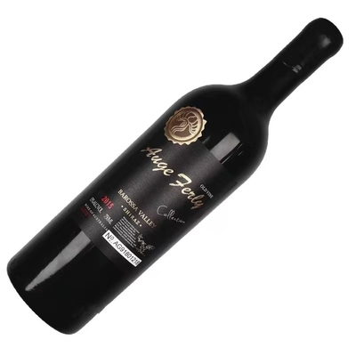 CMYK-de Flessenetiketten, Glanzend/Matt Embossing Customized Wine Label van de Alcoholische drankalcohol